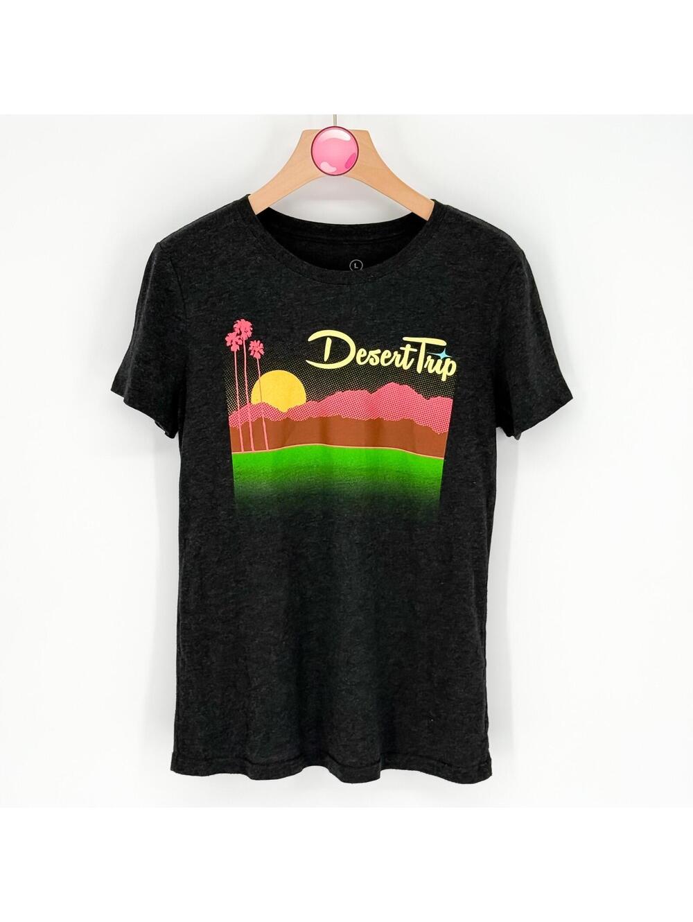 Desert Trip 2016 Dylan Stones Who McCartney Young  Concert Tour T-Shirt Womens L
